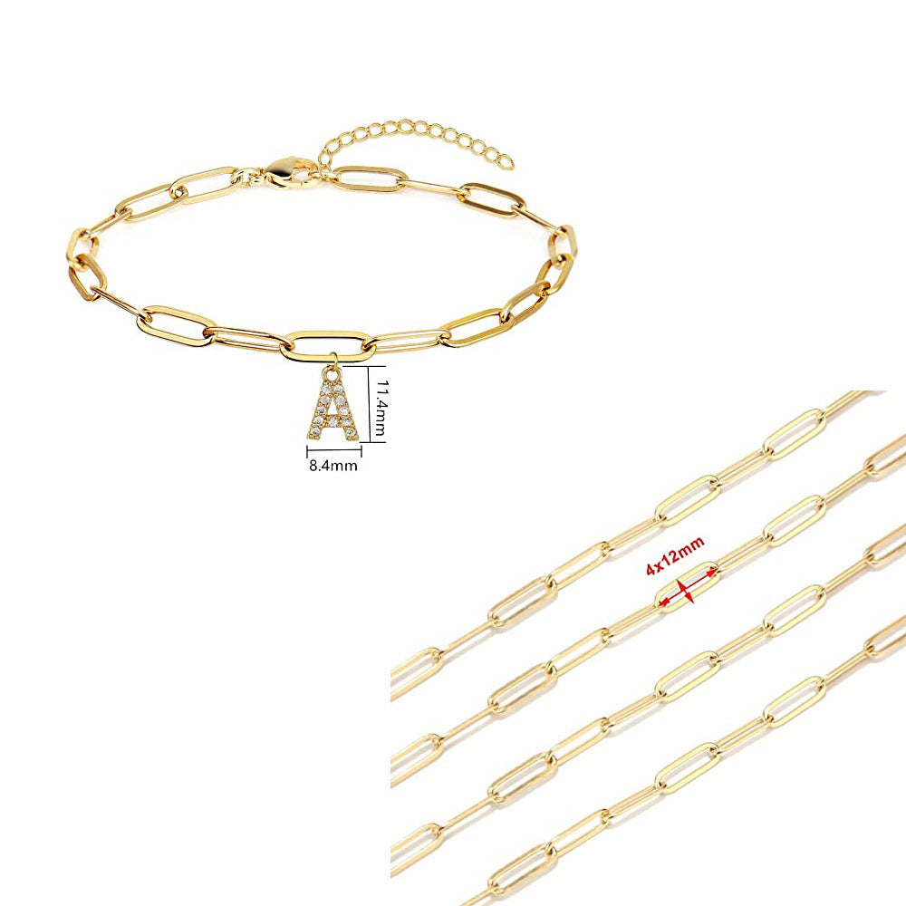 Initial Bracelet