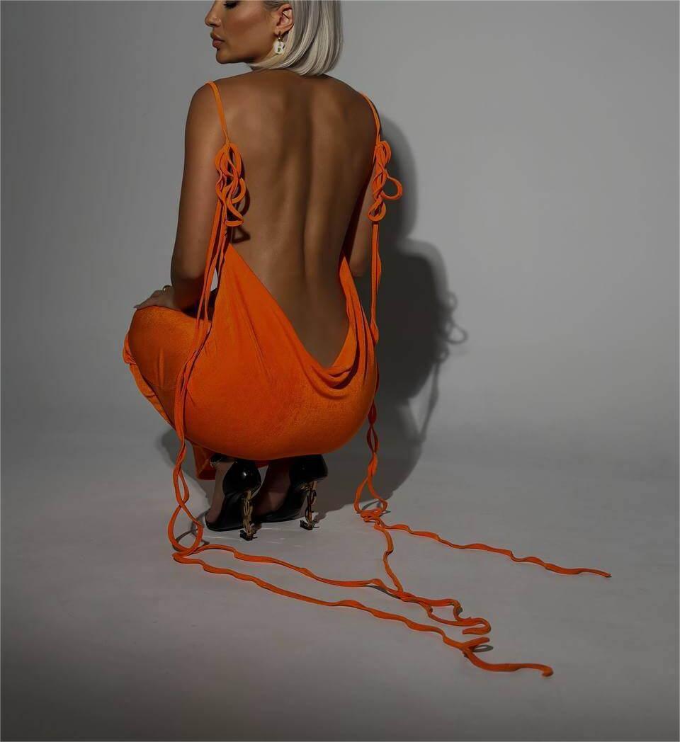 The Viral Backless Dress