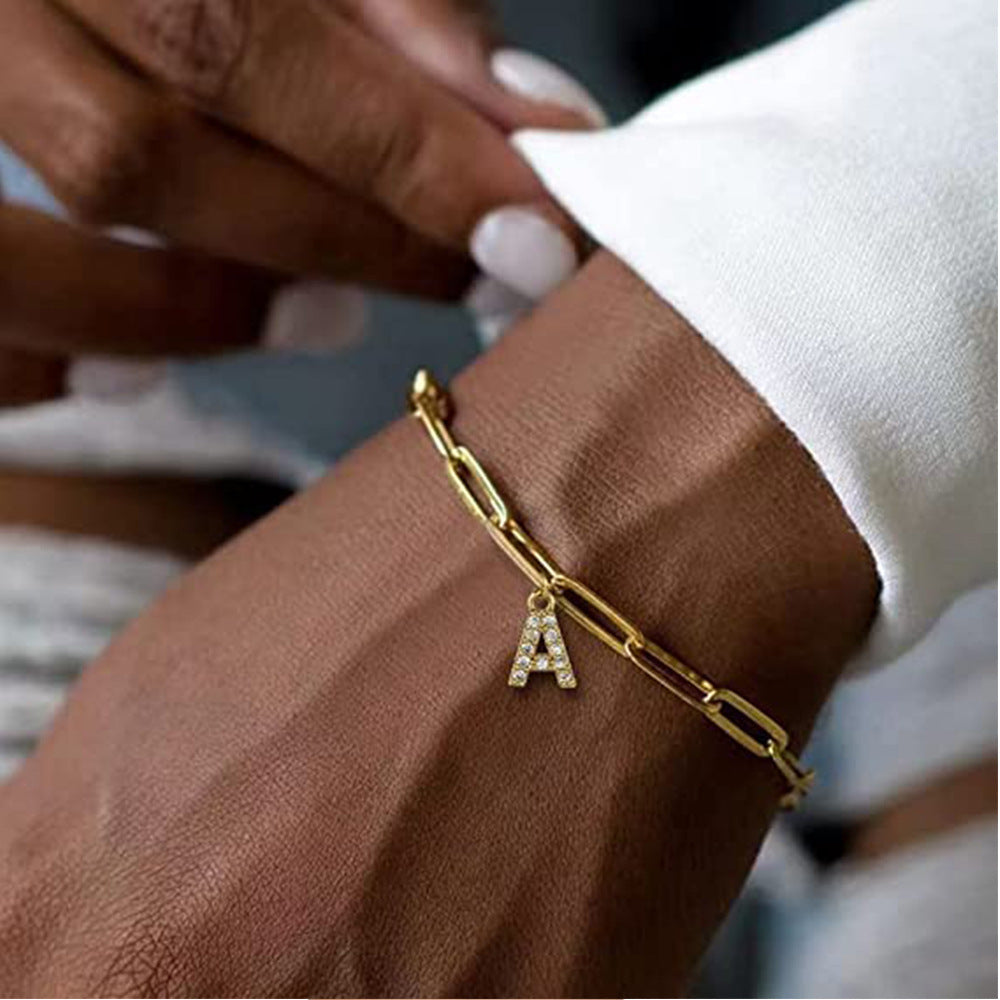 Initial Bracelet