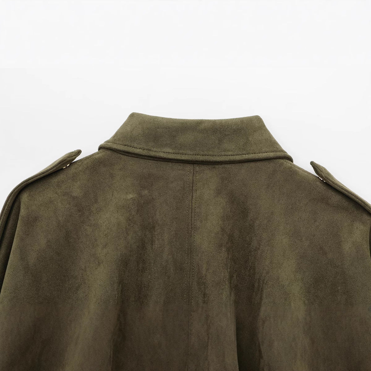 Faux Suede - Bomber Jacket