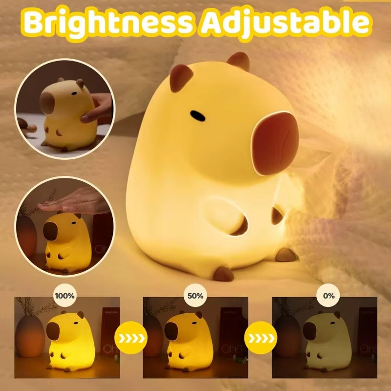 Capybara Night Lamp