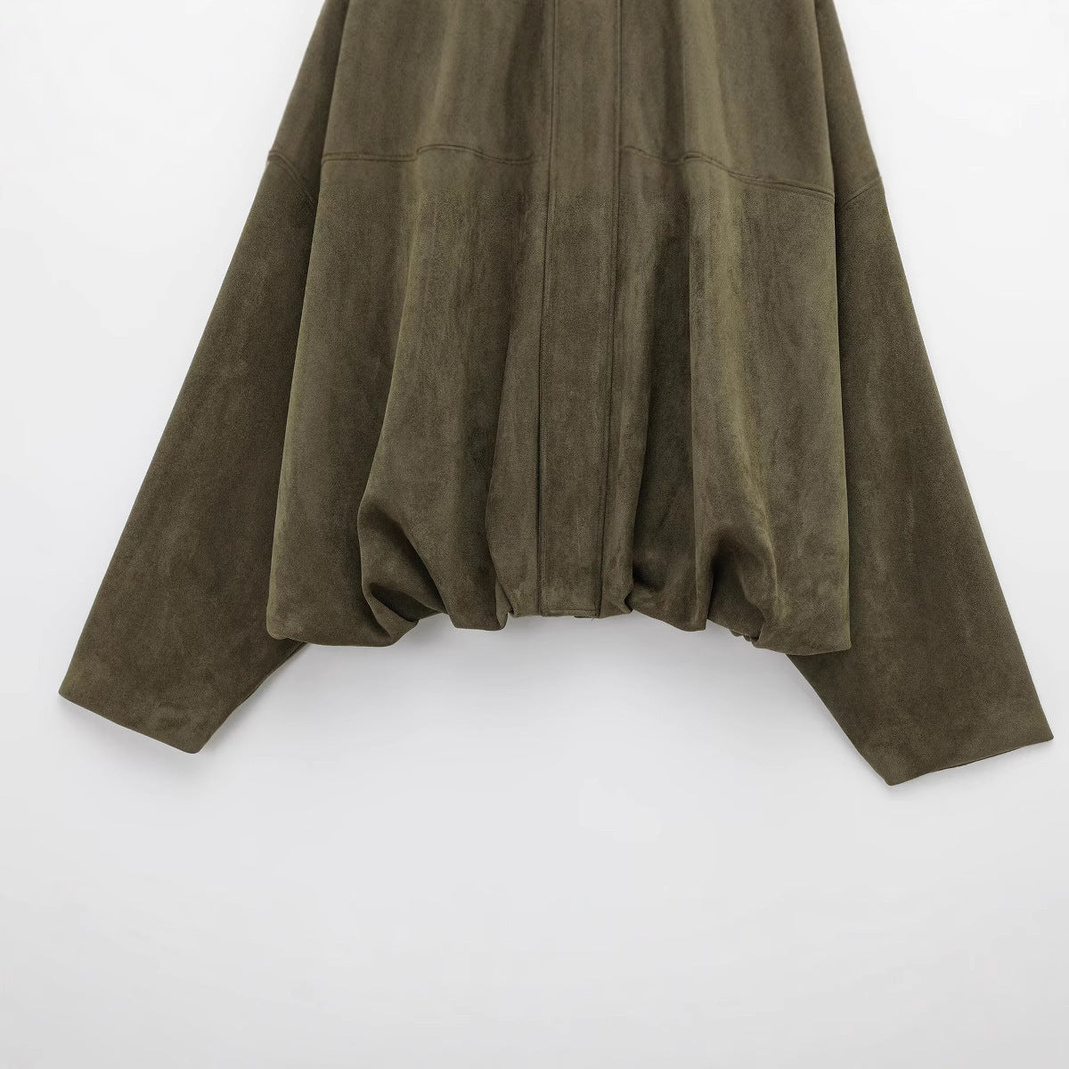 Faux Suede - Bomber Jacket