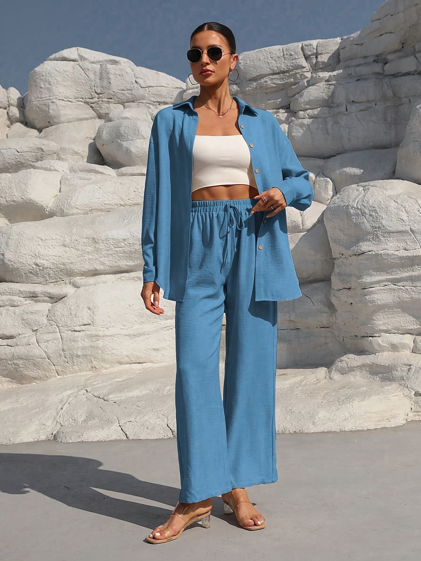 Chic To Casual Two Piece Set