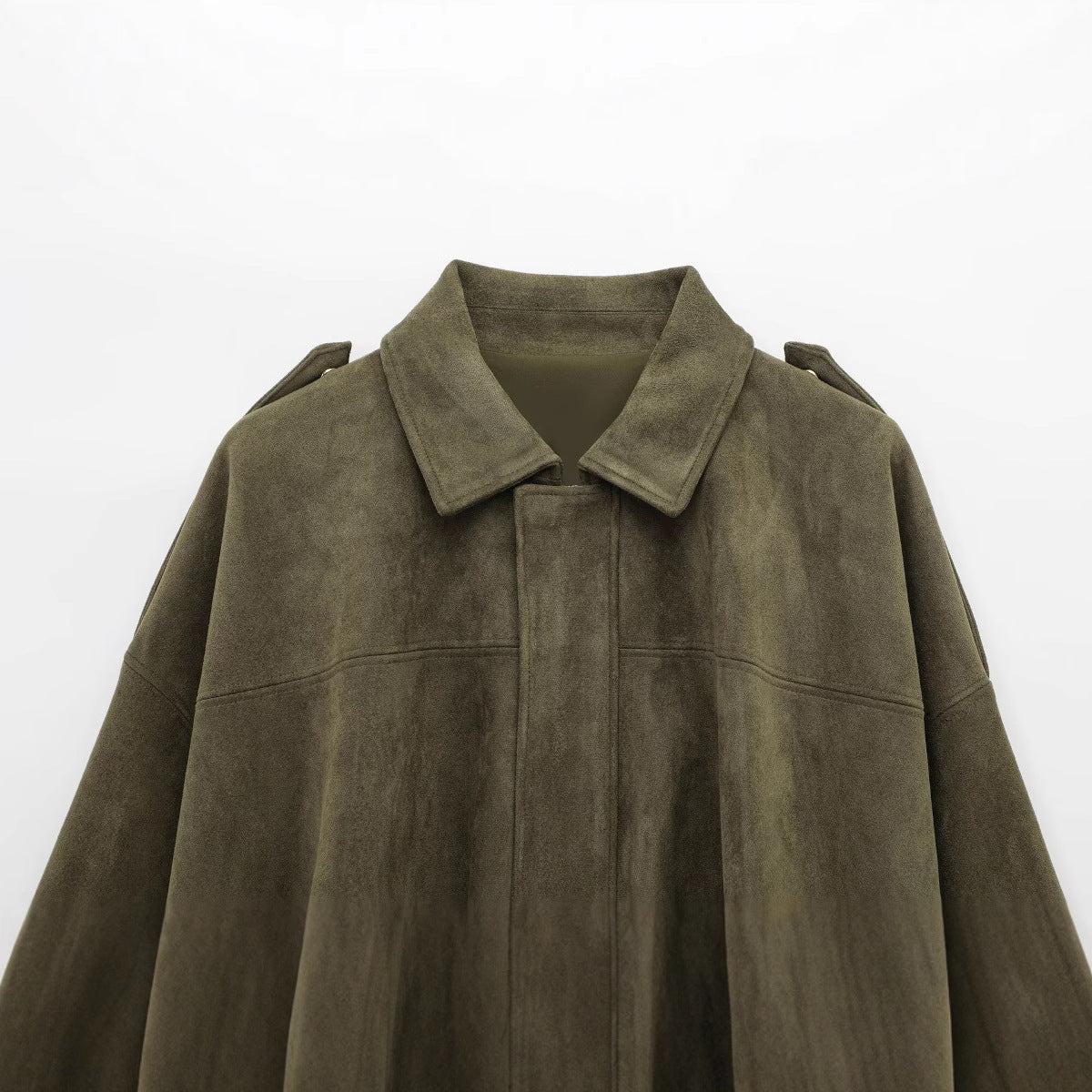 Faux Suede - Bomber Jacket