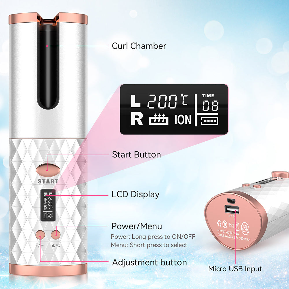 Cordless Curling Iron