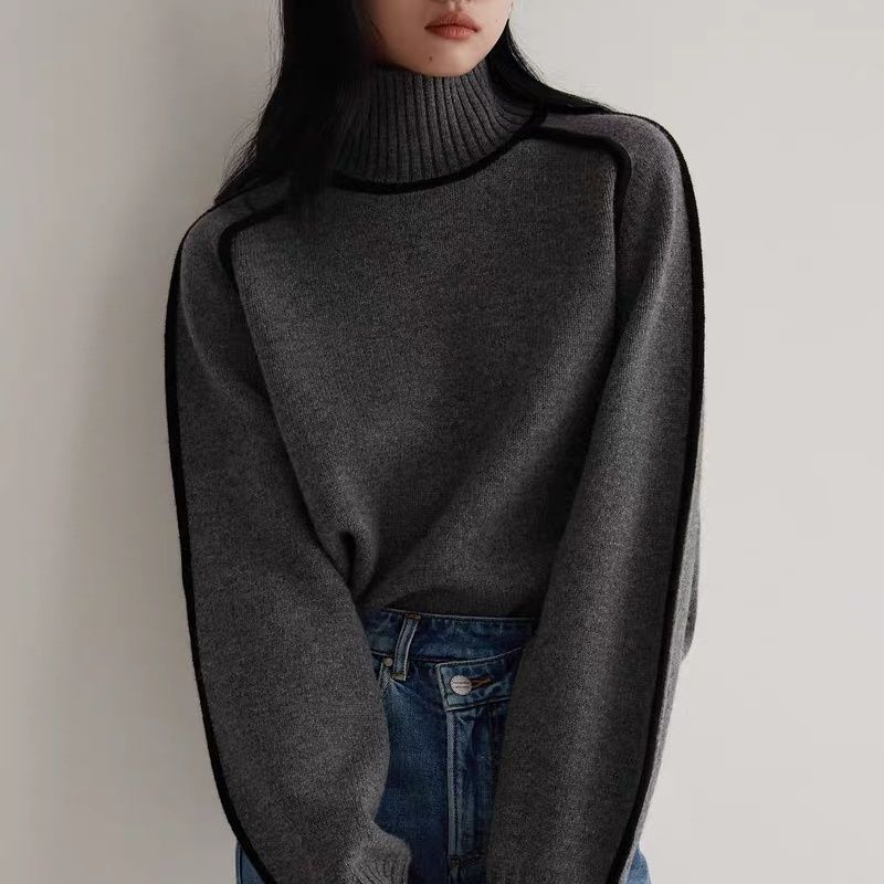 Knitted Turtleneck Sweater