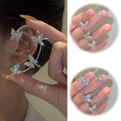 Butterfly Ear Cuffs