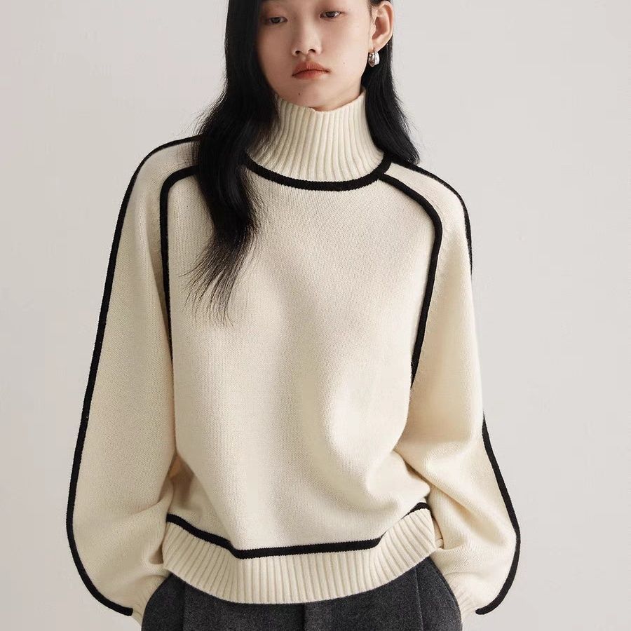 Knitted Turtleneck Sweater