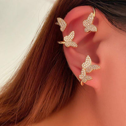 Butterfly Ear Cuffs