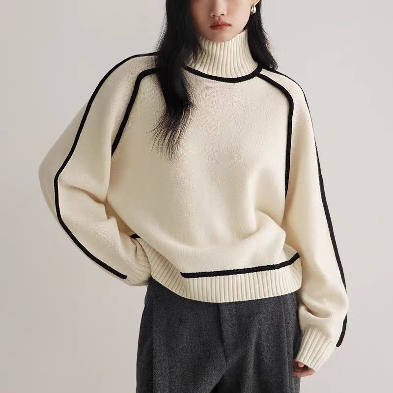 Knitted Turtleneck Sweater