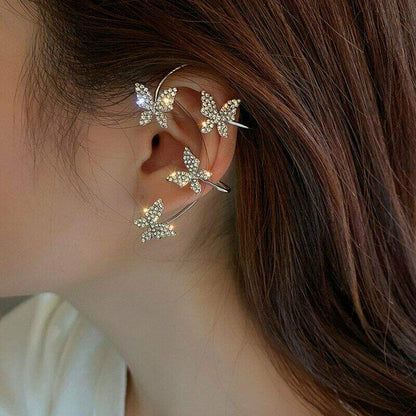 Butterfly Ear Cuffs