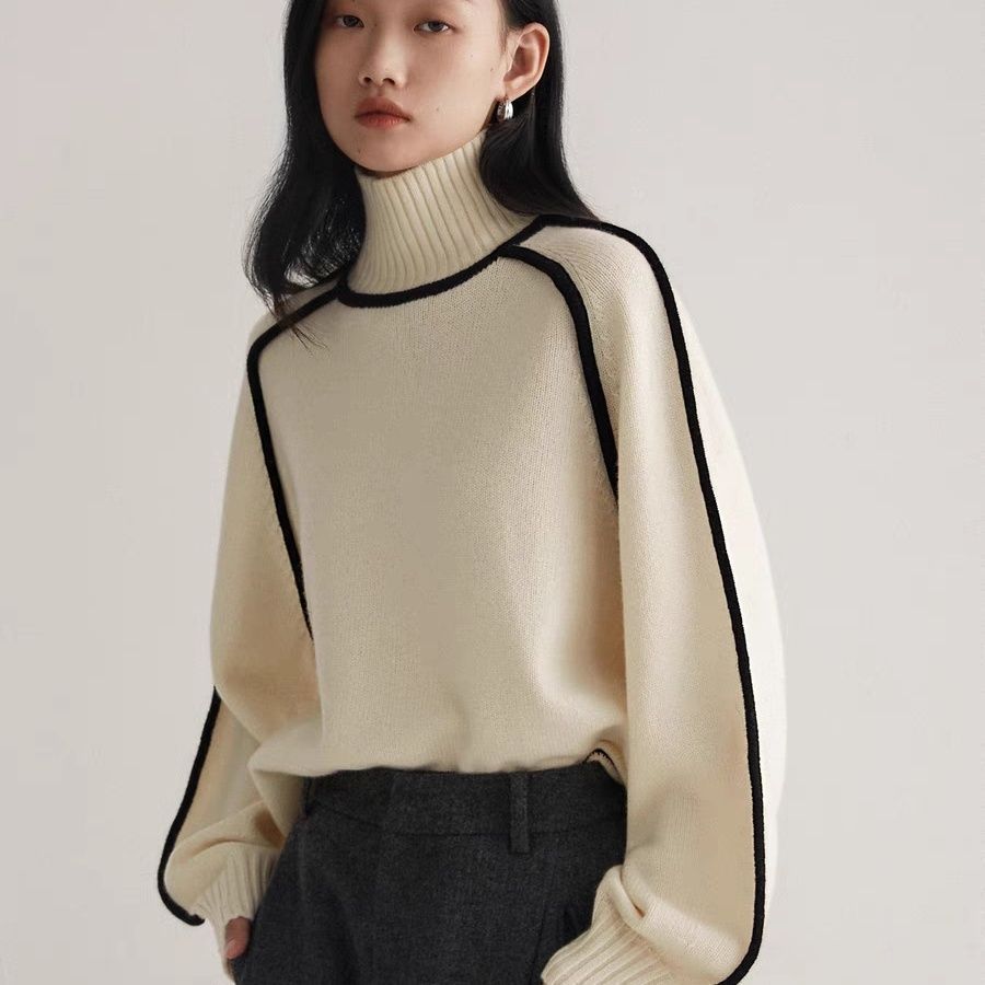 Knitted Turtleneck Sweater