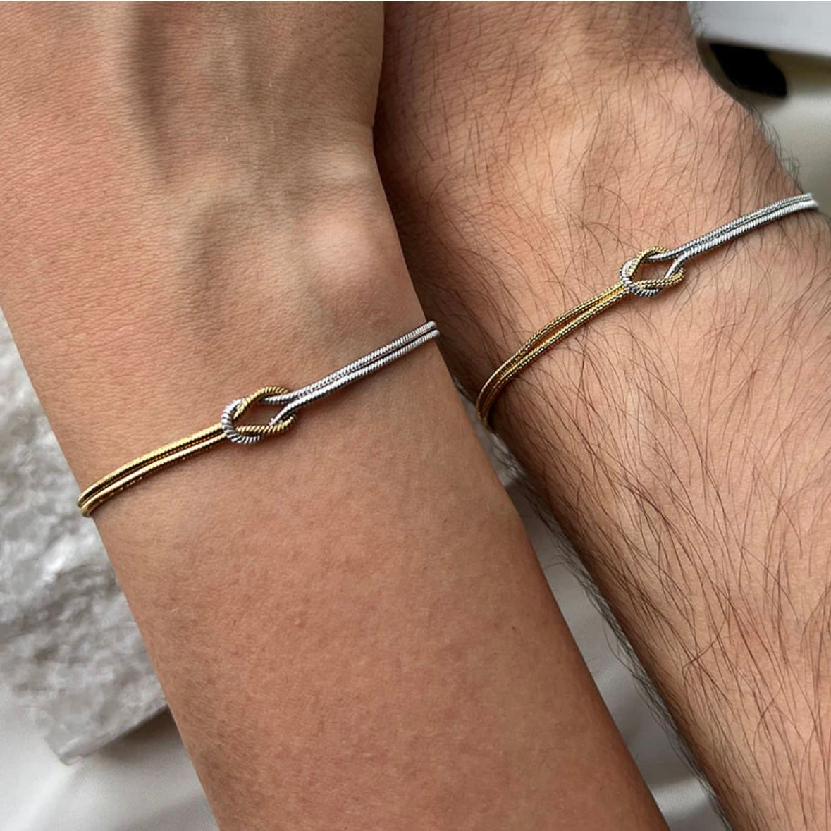 Love Knot - Couple Bracelet