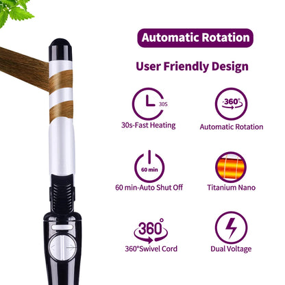 Rotating Curling Iron