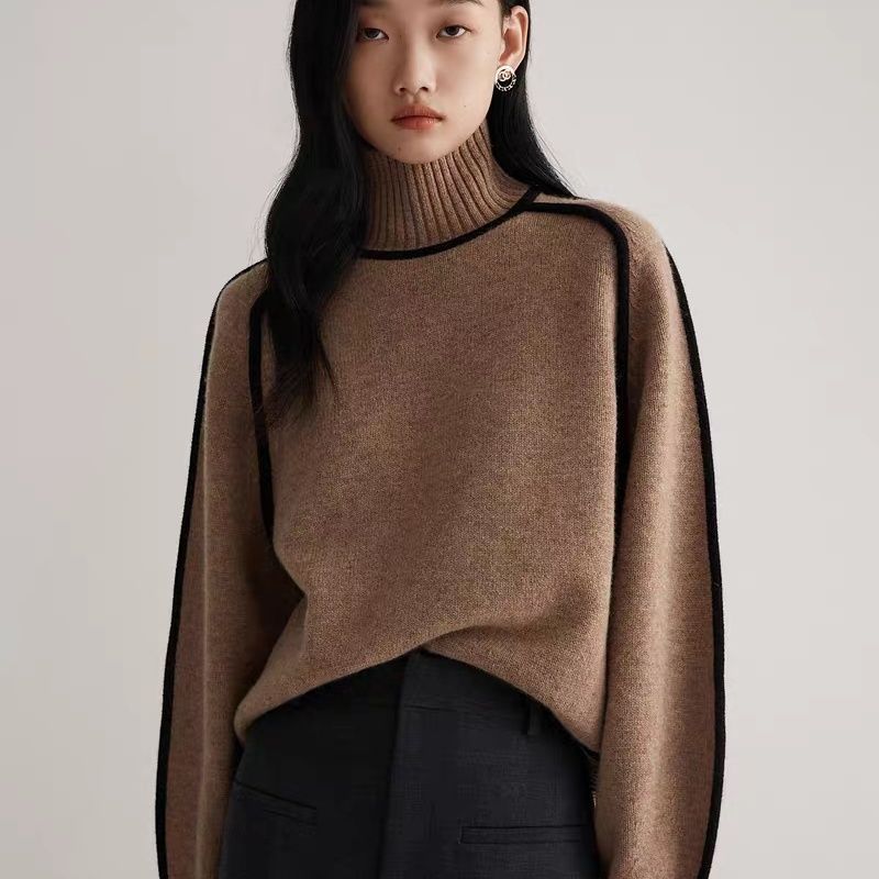 Knitted Turtleneck Sweater