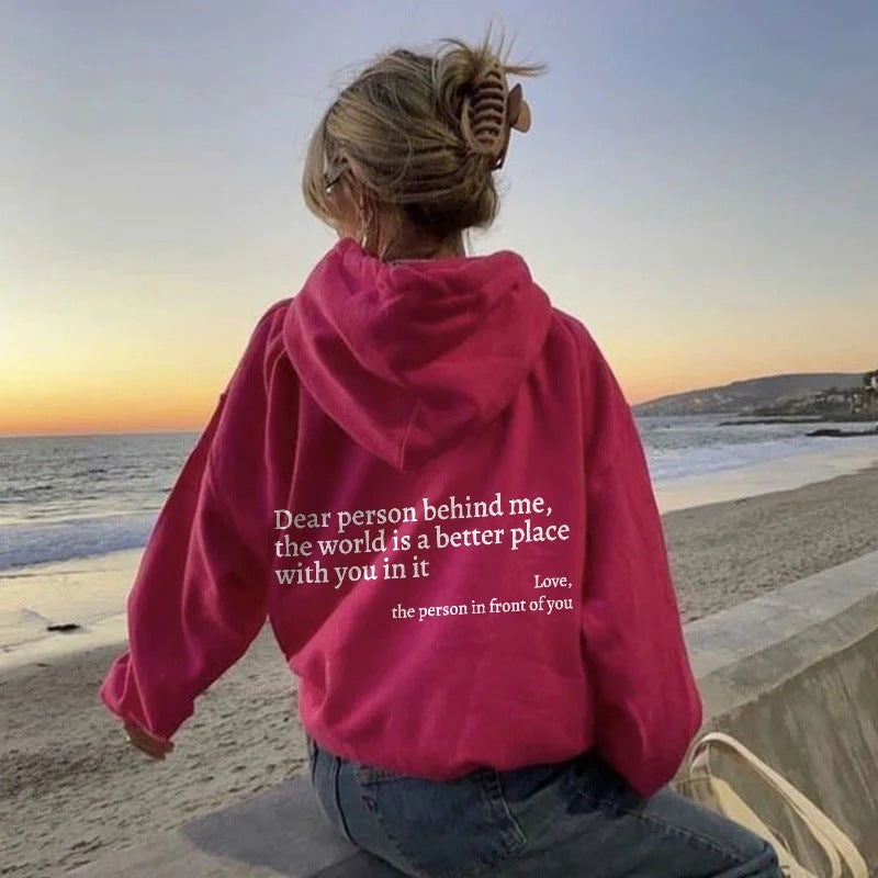 'Dear Person Behind Me' Hoodie