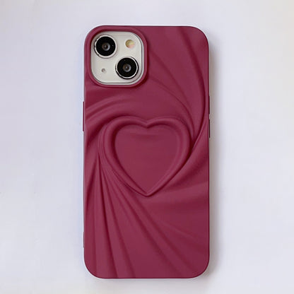 Pleated Love Phone Case