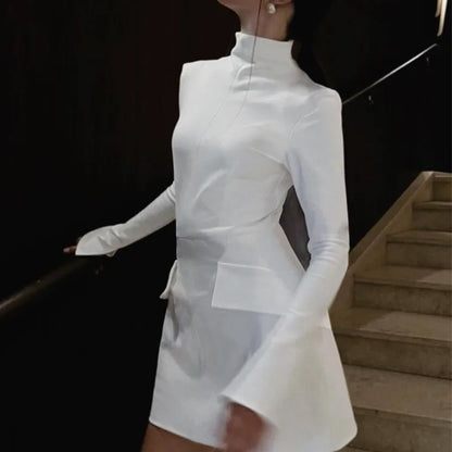 Long Sleeve Dress With Pockets