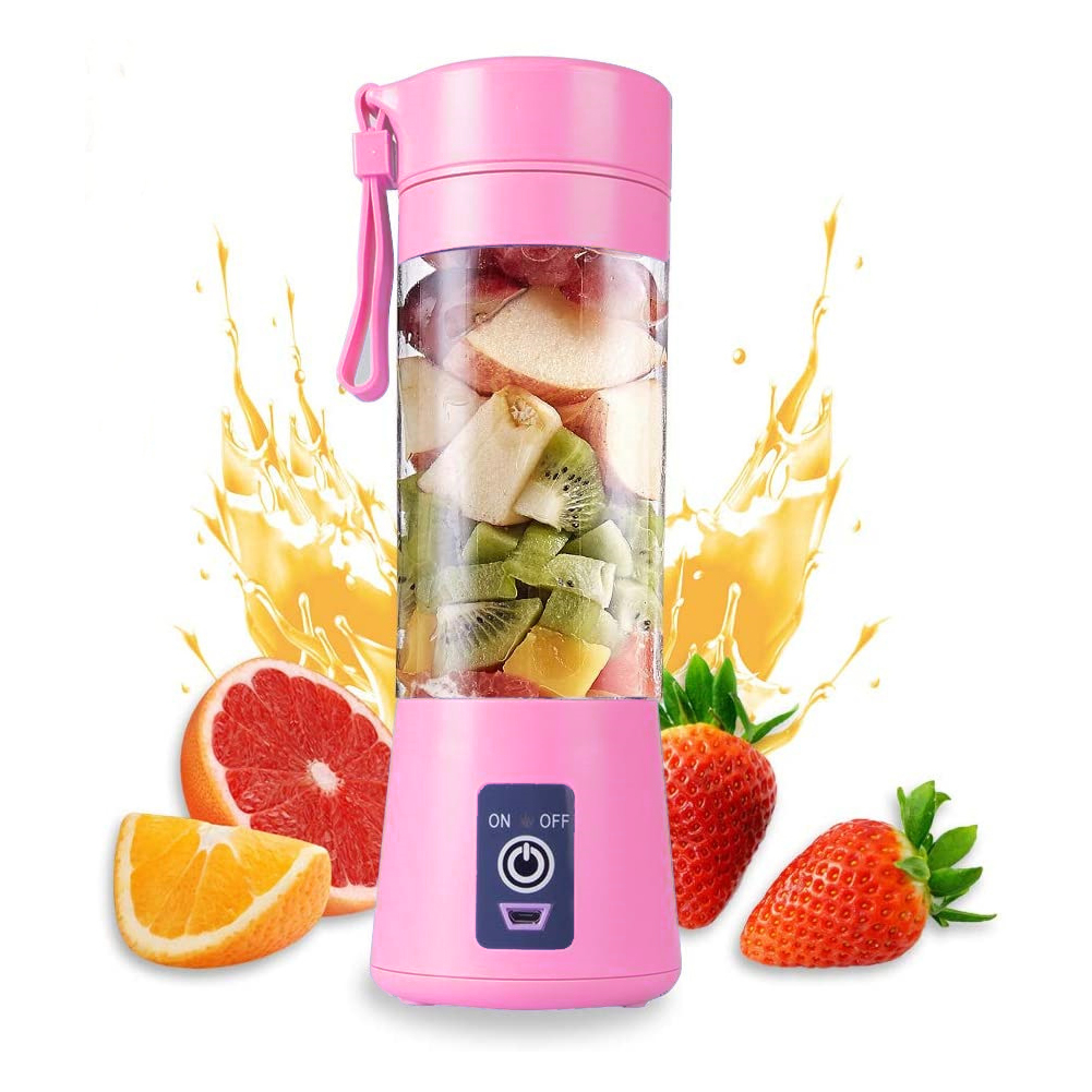 Mini Juicer Cup, Portable Blender Cup Multifunctional Rechargeable Battery  Lightweight Efficient Juicing Large Capacity for Camping for Home for